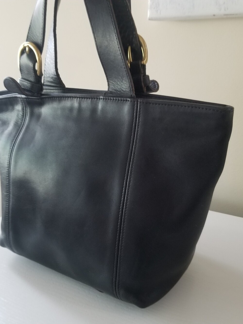 Coach Waverly Vintage Tote Bag Satchel Zip Top - Picture 4 of 16